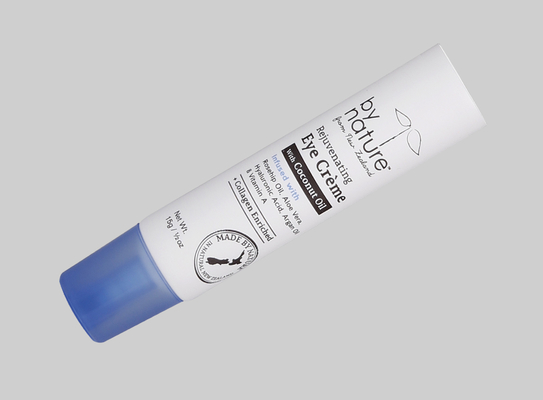 Eye Cream Long Nozzle Soft Cosmetic Tube Packaging D22mm 10-30ml With Screw On Cap