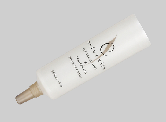Cosmetic Plastic Tube D22mm 10-30ml Long Nozzle Liquid Foundation With Screw On Cap