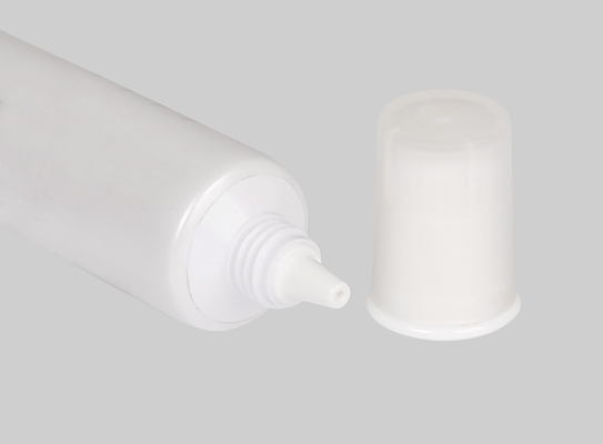 Custom Empty Plastic Cosmetic Squeeze Tube D22mm 10-30ml Eye Cream Liquid Foundation Tube With Nozzle