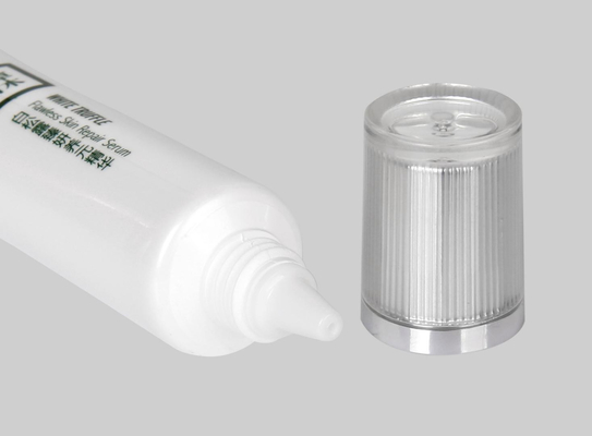 Custom Empty Cosmetic Squeeze Tubes D19mm 10-25ml Eye Cream Liquid Foundation With Nozzle