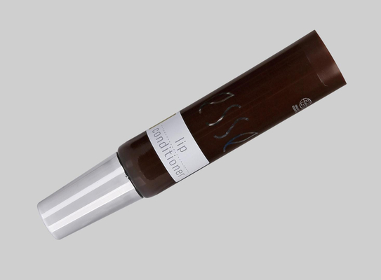PCR PE 10-25ml Cosmetic Packing Tube D19mm , Empty Lipgloss Tube Offset Printing