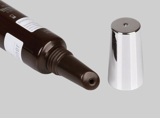 PCR PE 10-25ml Cosmetic Packing Tube D19mm , Empty Lipgloss Tube Offset Printing
