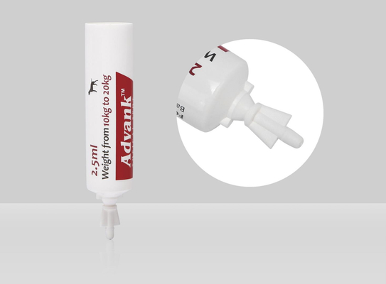 Multifunctional PE Custom Cosmetic Tubes D19mm One Off Twist