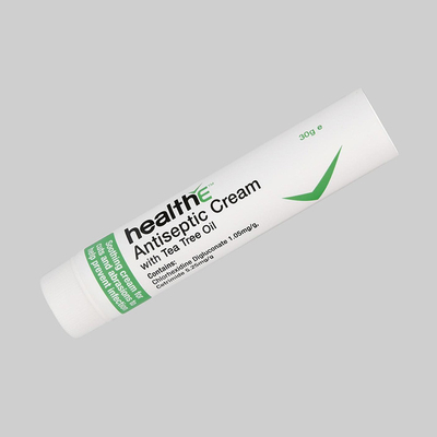 Empty Custom Cosmetic Tubes Plastic Cream Squeeze D25mm 20-60ml With Vertical Stripe Screw Cap