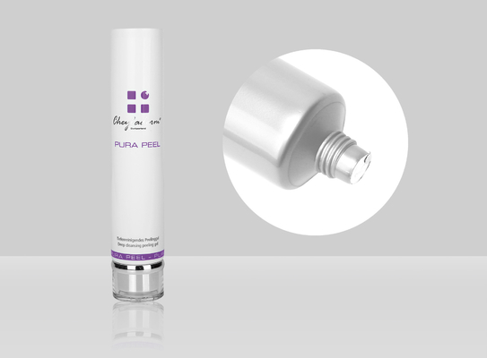 Custom Cosmetic Tubes Plastic D35mm 35-110ml Cream Empty Squeeze Tubes For Lotion Custom