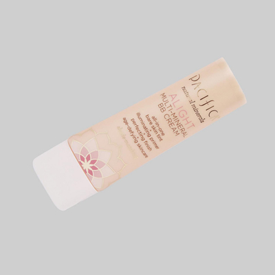 Liquid Foundation Custom Cosmetic Tubes D30mm 30-60ml With Super Flat Cover Plastic Oval Tube
