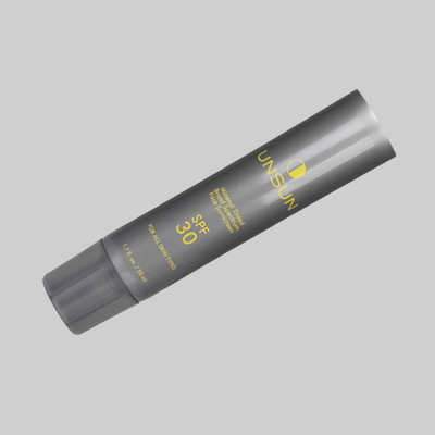 Empty Custom Plastic Cosmetic Squeeze Tubes D30mm 30-80ml Eye Cream Liquid Foundation With Nozzle