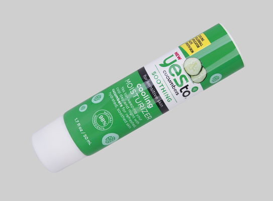 Moisturize Gel Custom Cosmetic Tubes Empty D35mm 35-110ml With Massage Stainless Steel Ball