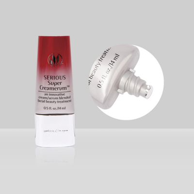30-60ml Cosmetic Sunscreen Tubes Liquid Foundation Plastic Oval Tube