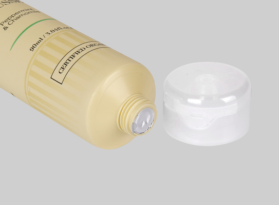30-110ml Custom Lotion Tubes Empty Cosmetic Plastic Squeeze Liquid Foundation Cream Oval