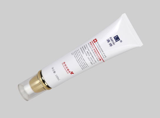 PCR PE Custom Cosmetic Tubes D35mm 35-110ml Lotion Sun Screen Foundation Airless Pump