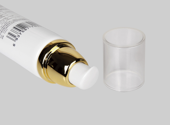 PCR PE Custom Cosmetic Tubes D35mm 35-110ml Lotion Sun Screen Foundation Airless Pump
