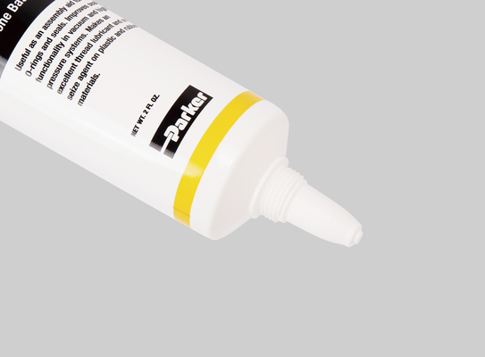 Head Nonporous Custom Cosmetic Tubes D38mm 60-150ml Plastic Lube Tube