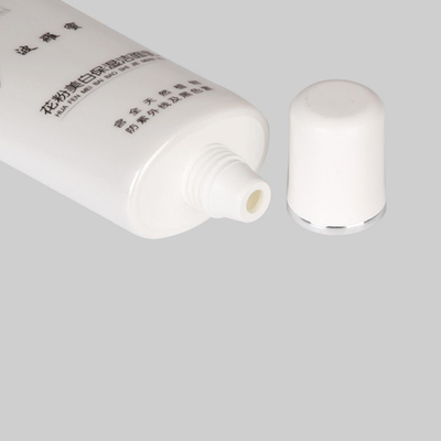 Plastic Custom Cosmetic Face Hand Cream Tube D40mm 60-120ml With Screw Cap