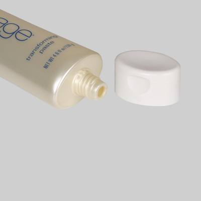 130ml D45mm Custom Cosmetic Tubes Lotion Oval With Flip Cap