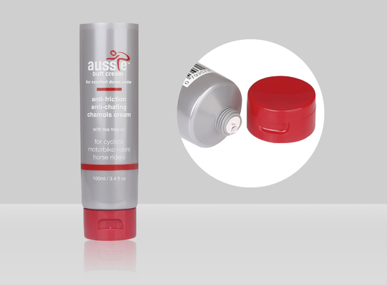 Plastic Custom Cosmetic Tubes Empty Squeeze D38mm 60-150ml With Flip Cap