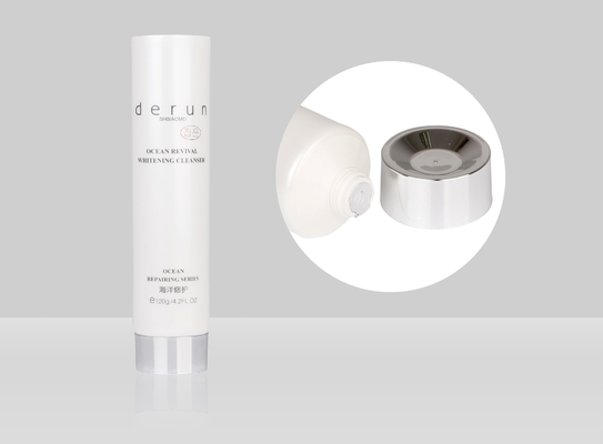 60-150ml Hand Cream Tubes Custom Empty Cosmetic Squeeze Tube With metallized screw on cap