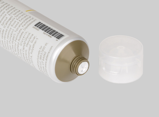 Custom Plastic Empty Cosmetic Squeeze Tubes D38mm 60-150ml With Flip Top