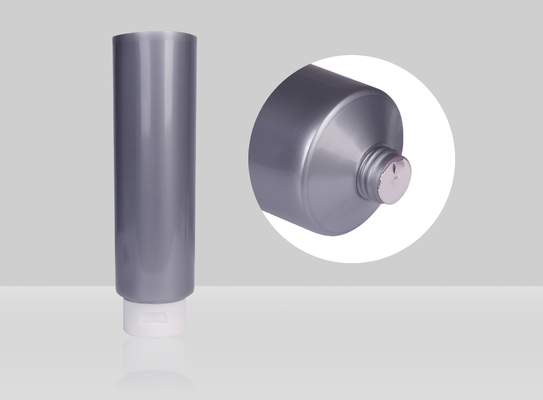 D60mm 200-500ml Custom Cosmetic Tubes Empty Body Lotion Plastic Squeeze Tube With Flip Top