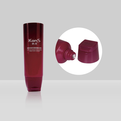Custom Lotion Cream Soft Cosmetic Tube Packaging D45mm 90-220ml With Square Flip Cap