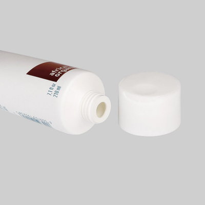 130-250ml Custom Cosmetic Tubes D50mm Plastic Facial Cleansing Body Lotion SPA Disc Top