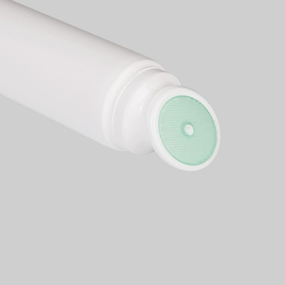Soft Custom Cosmetic Tubes D50mm Cleansing Tube Silicone Head Plastic Round Shaped