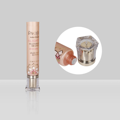 D19mm 10-25ml custom cream cosmetic packaging soft tube with  screw-on cap