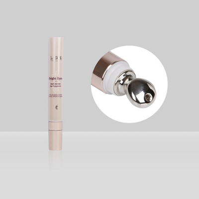 10-25ml Metal Applicator Custom Cosmetic Eye Cream Massage Serum Tube
