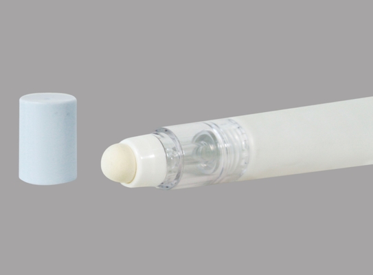 D22mm Plastic Dropper Cosmetic Tube Packaging Eye Cream Essence Tube With Sponge Head