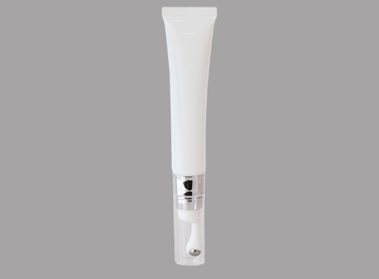 D22mm Metal Applicator Empty Custom Cosmetic Eye Cream Massage Serum Tube With Massage Stainless Steel Ball