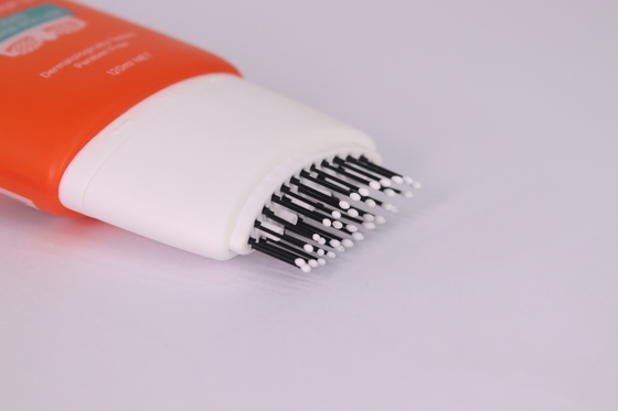 Scalp Care Custom Cosmetic Tubes D55mm Massage Head Plastic