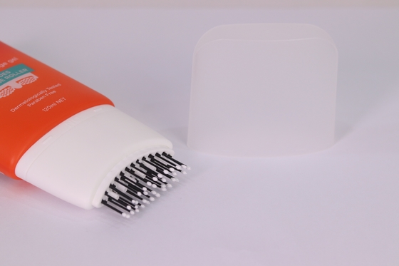 Scalp Care Custom Cosmetic Tubes D55mm Massage Head Plastic