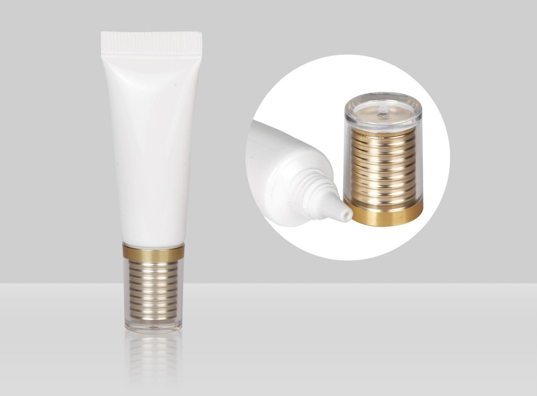 D19mm 10-25ml Custom Cosmetic Tubes Empty Eye Cream Plastic Squeeze Tubes Liquid Foundation With Nozzle