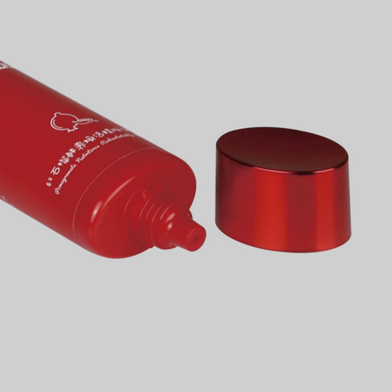 30-60ml Custom Cosmetic Plastic Tube Empty Plastic Squeeze Liquid Foundation Cream Oval