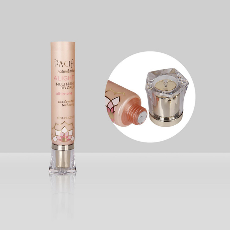 D19mm 10-25ml custom cream cosmetic packaging soft tube with  screw-on cap
