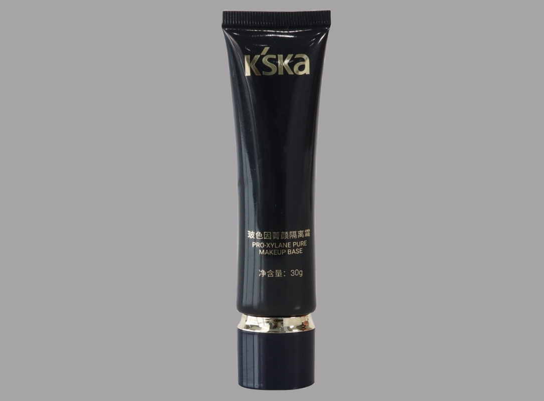 20-60ml D25mm Custom Empty Cosmetic Squeeze Tubes Plastic Liquid Foundation Cream Oval Tube